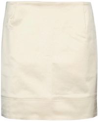 TOTEME - Crepe Mini Skirt - Lyst