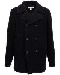 Comme des Garçons - Comme Des Garcons Shirt Double-Breasted Wool Coat - Lyst