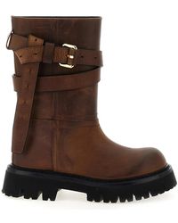 Moschino - Brick' Boots - Lyst
