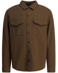 Vince - Cotton Overshirt Jacket - Lyst