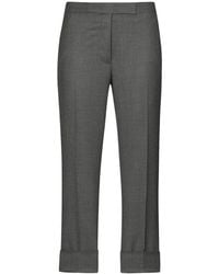 Thom Browne - Super 120S Cropped Wool Trousers - Lyst