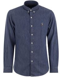 Polo Ralph Lauren - Slim Fit Denim Sport Shirt - Lyst