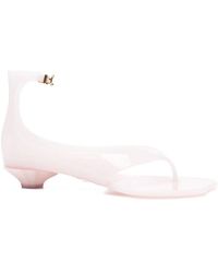 Chloé - Jelly Thong Sandals - Lyst