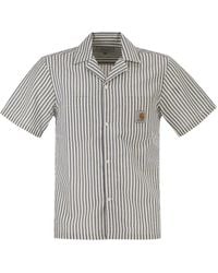 Carhartt - Striped Cotton Shirt - Lyst