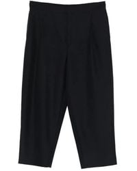 Maison Kitsuné - Mini Cropped Pleated Pants - Lyst