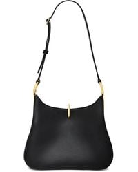 Rabanne - Medium Leather Shoulder Bag With Ring - Lyst