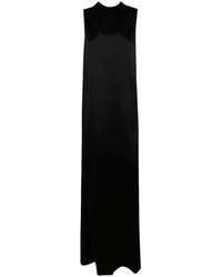 Ann Demeulemeester - Fida Long Open Back Draped Dress - Lyst