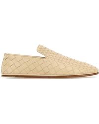 Bottega Veneta - Sand Nappa Leather Sunday Loafers - Lyst