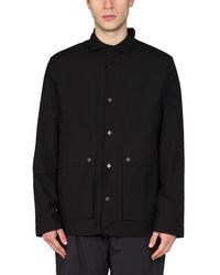 Monobi - Cotton And Nylon Jacket - Lyst