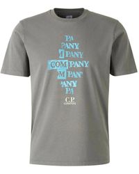 C.P. Company - Relaxed-Fit Graphic Print Jersey T-Shirt - Lyst