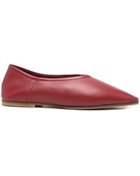 babú Milano - Leather Ballet Flats - Lyst