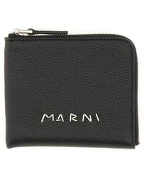 Marni - Logo Wallet - Lyst
