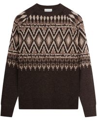 Ballantyne - Wool Blend Jumper 7 Gauge - Lyst