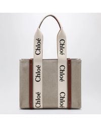 Chloé - Chloã Woody Medium Bag - Lyst