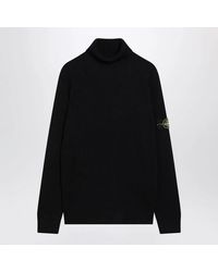 Stone Island - Turtleneck Sweater With Regular Fit - Lyst