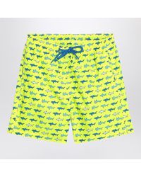 Mc2 Saint Barth - Jean Lighting Swimsuit With Sharks - Lyst
