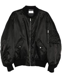 Saint Laurent - Coats Blacks And Greys - Lyst