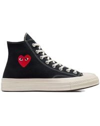 COMME DES GARÇONS PLAY - "Chuck Taylor 70 Small Heart High Top" Snea - Lyst