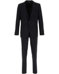 Dolce & Gabbana - Midnight Blue Wool Blend Suit - Lyst
