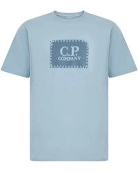 C.P. Company - C.P.Company T-Shirt With Logo Detail - Lyst