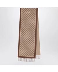 Gucci - Gg Wool Scarf - Lyst
