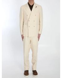Lardini - Two-Piece Linen Suit - Lyst