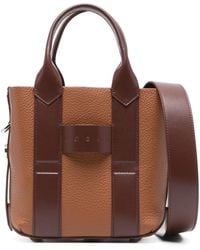 Hogan - Script Small Leather Tote Bag - Lyst
