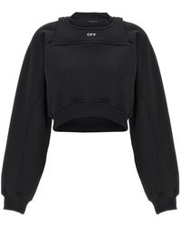 Off-White c/o Virgil Abloh - Cotton Sweatshirt - Lyst