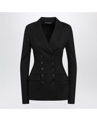 Dolce & Gabbana - Dolce&Gabbana Double-Breasted Wool Jacket - Lyst