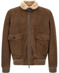 Moorer - 'Fiano' Bomber Jacket - Lyst