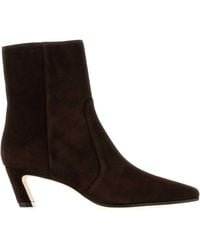 Stuart Weitzman - Suede Ankle Boots - Lyst