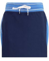 CASABLANCA - Drawstring Mini Skirt - Lyst