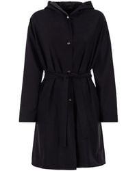 Herno - Reversible Coat With Hood - Lyst