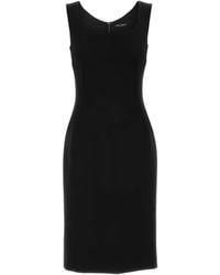 Dolce & Gabbana - Dolce & Gabbana Wool Dress - Lyst