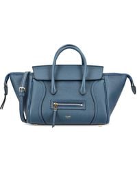 Celine - New Luggage Leather Tote Bag - Lyst