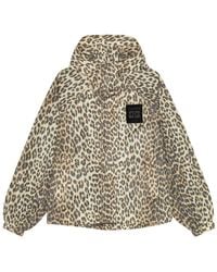 Ganni - Giacca Con Stampa Leopardata - Lyst