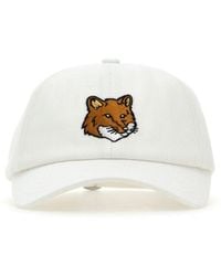 Maison Kitsuné - Cotton Baseball Cap - Lyst