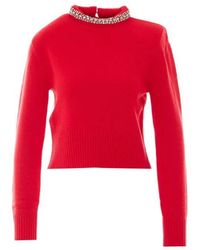 Pinko - Wool Polyamide Sweater - Lyst