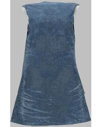 DIESEL - Sleeveless Mini Dress - Lyst