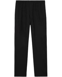 Burberry - Wool Track Pants - Lyst