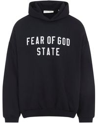 Fear Of God - 90S Fit Fleece Hoodie - Lyst