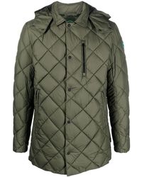 Save The Duck - Recy Quilted Coat - Lyst