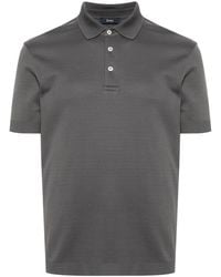 Herno - Cotton Polyester Short Polo - Lyst