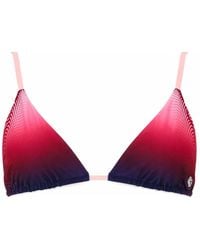 CASABLANCA - Top Bikini Aubergine Gradient - Lyst