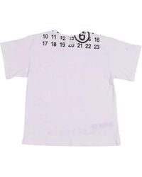 MM6 by Maison Margiela - T-Shirt With Logo - Lyst
