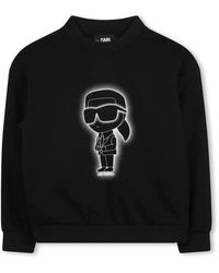 KARL LAGERFELD - Sweatshirt With Logo - Lyst