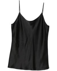 Max Mara - Silk Satin Top - Lyst