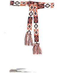 Pierre Louis Mascia - Printed Silk Belt - Lyst