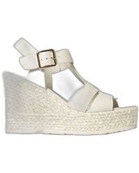 Paloma Barceló - Paloma Barcelò Sandali Con Tacco Donna Bianco - Lyst