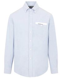 Palm Angels - Button-Down Collar Cotton Shirt - Lyst